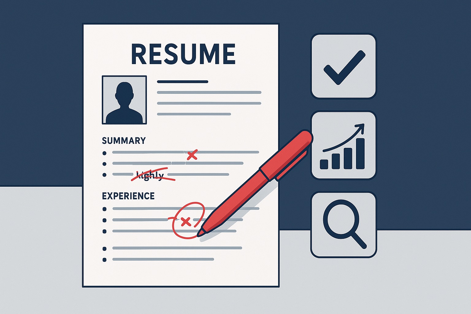 Resume mistakes—avoid common errors
